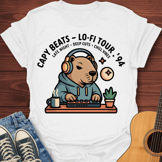 Capy Rodent Beats T-Shirt