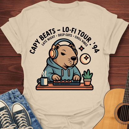 Capy Rodent Beats T-Shirt