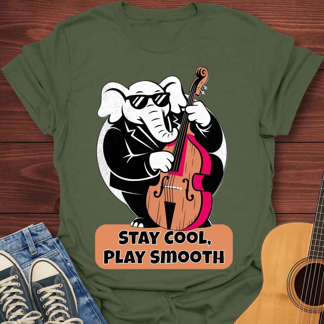 Cool Jazz Bass Elephant T-Shirt