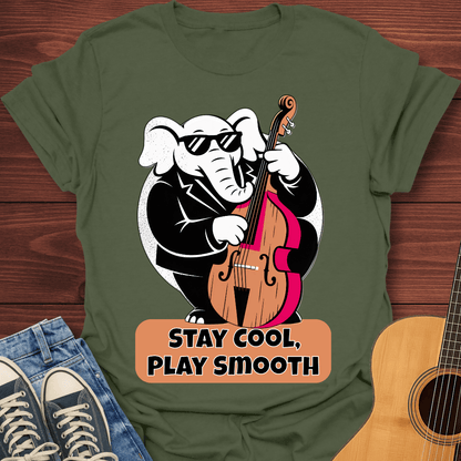 Cool Jazz Bass Elephant T-Shirt