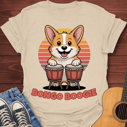 Bongo Boogie Corgi T-Shirt