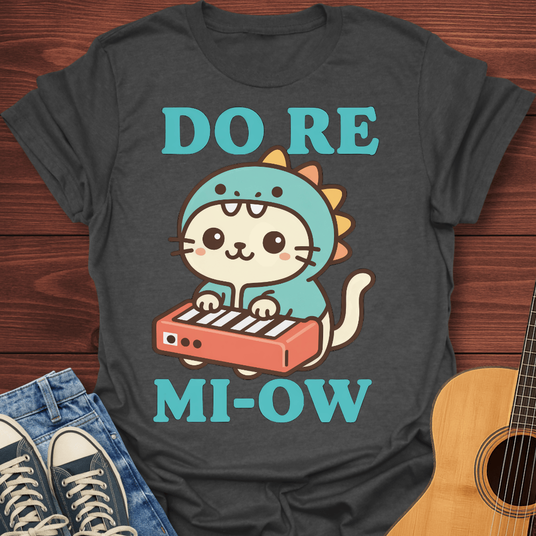 Do Re Mi-Ow Kawaii Cat T-Shirt