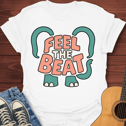 Feel the Beat Elephant T-Shirt