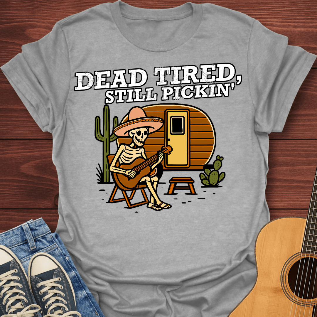 Dead Tired Skeleton T-Shirt