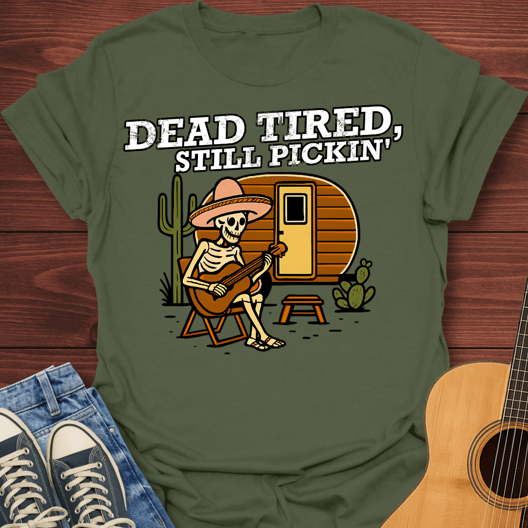 Dead Tired Skeleton T-Shirt