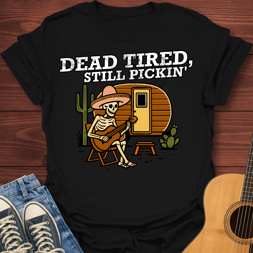 Dead Tired Skeleton T-Shirt