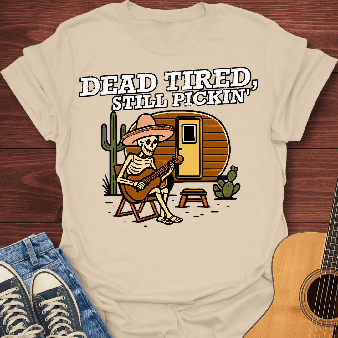 Dead Tired Skeleton T-Shirt