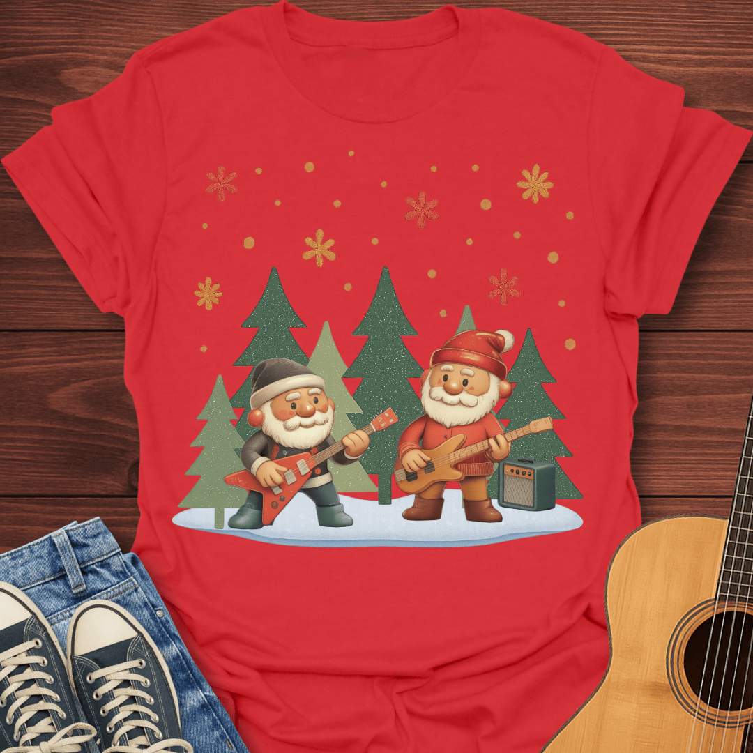Rockin’ Santa Christmas T-Shirt