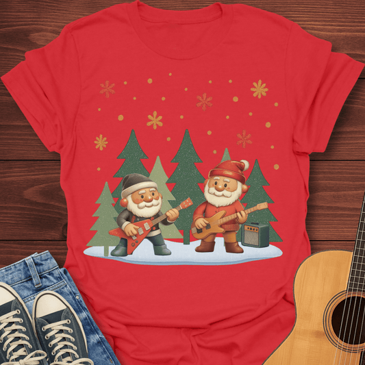 Rockin’ Santa Christmas T-Shirt