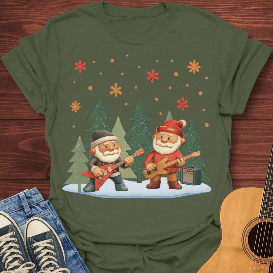 Rockin’ Santa Christmas T-Shirt