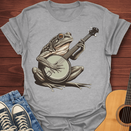 Banjo Hillbilly Frog T-Shirt