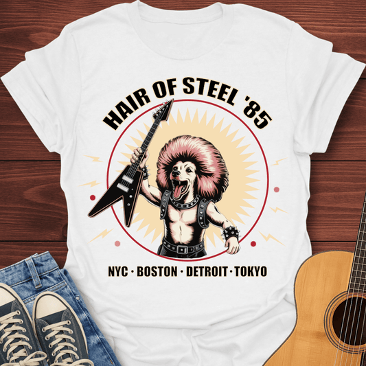 Hair of Steel – Poodle Tour ’87 T-Shirt