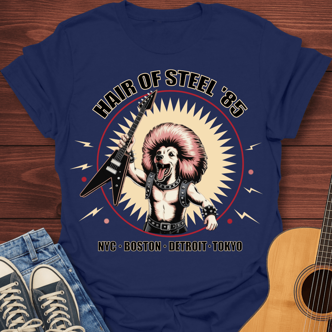Hair of Steel – Poodle Tour ’87 T-Shirt