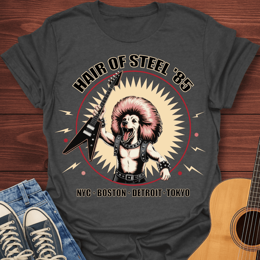 Hair of Steel Poodle Tour T-Shirt