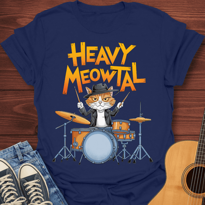 Heavy Meowtal T-Shirt