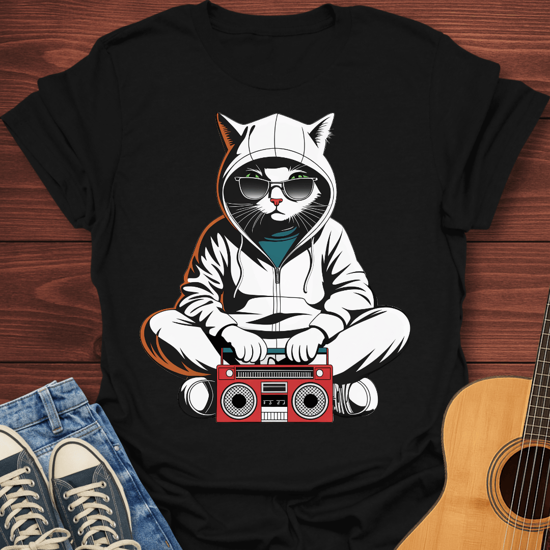 Hoodie Cat T-Shirt