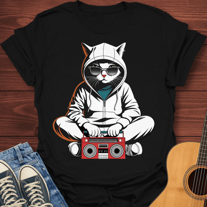 Hoodie Cat T-Shirt