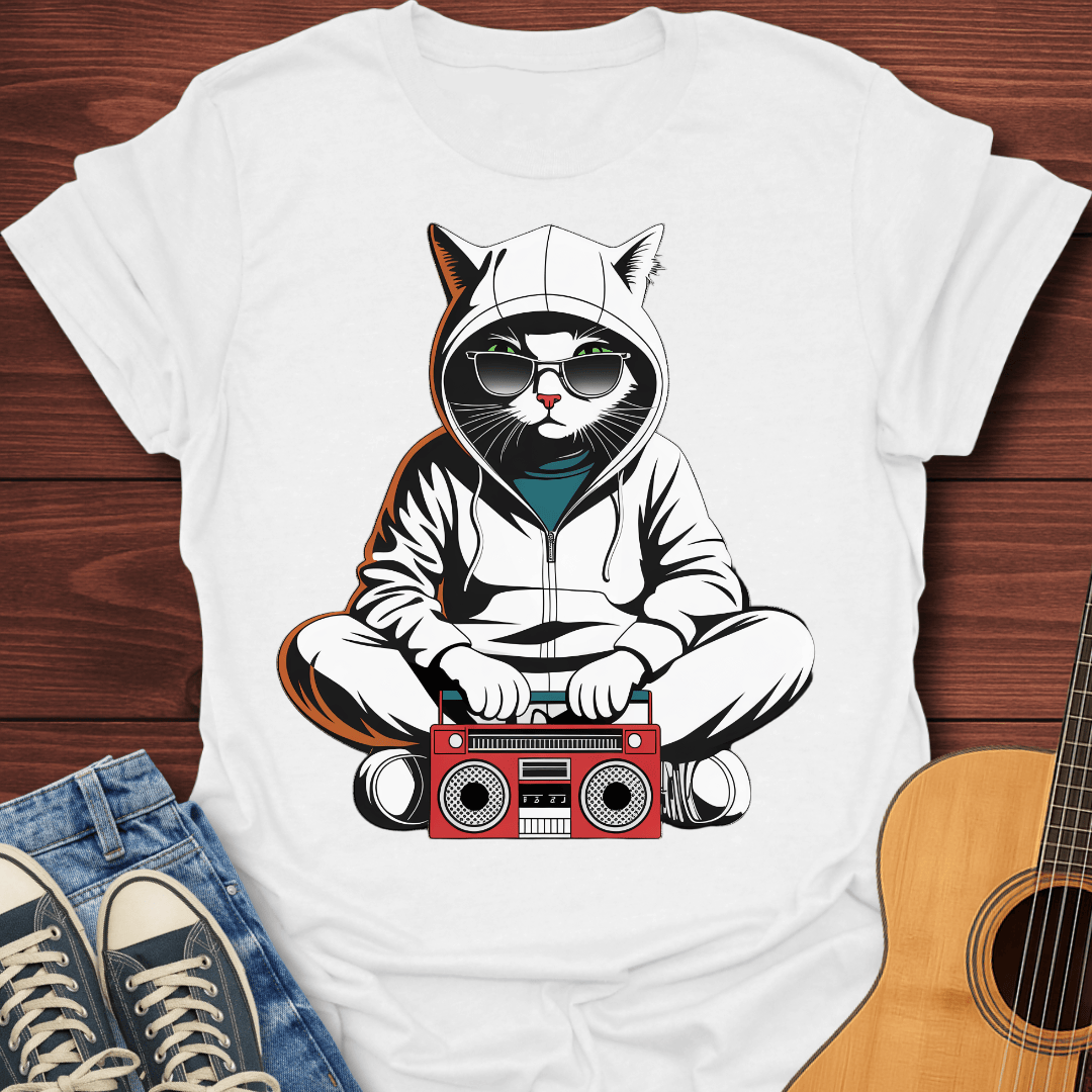 Hoodie Cat T-Shirt