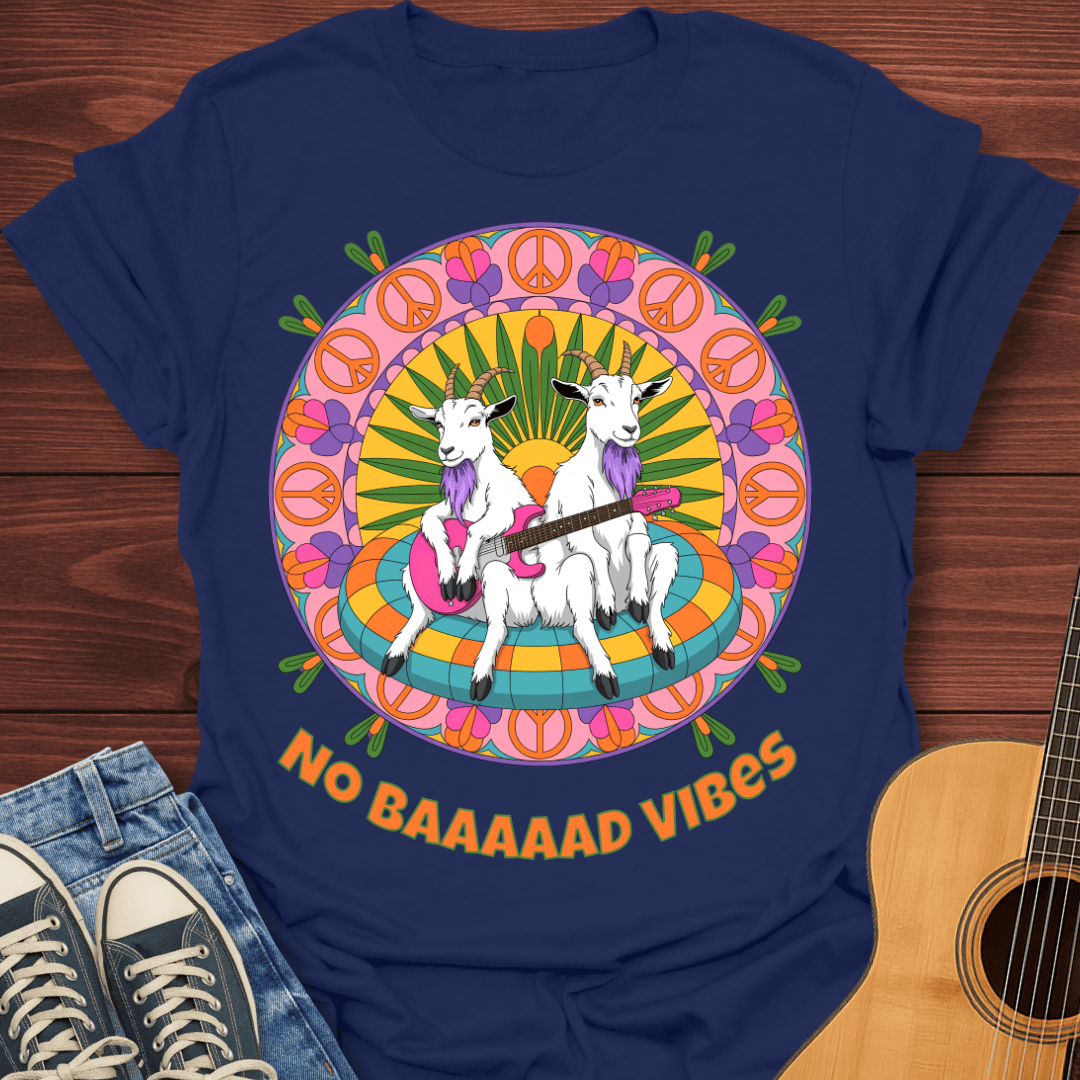 Psychedelic Guitar Goats T-Shirt