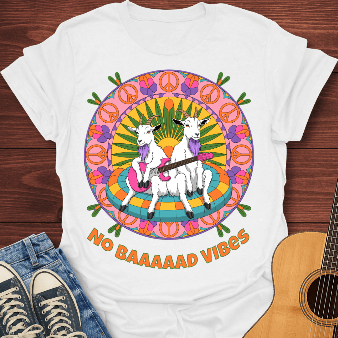 Psychedelic Guitar Goats T-Shirt