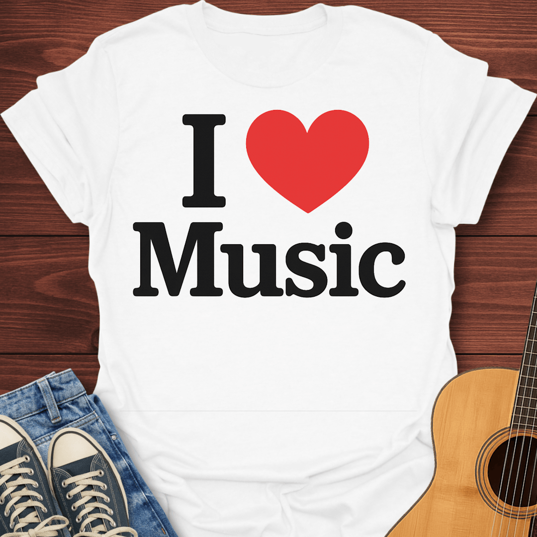 I Love Music T-Shirt
