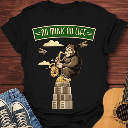 No Music No Life T-Shirt
