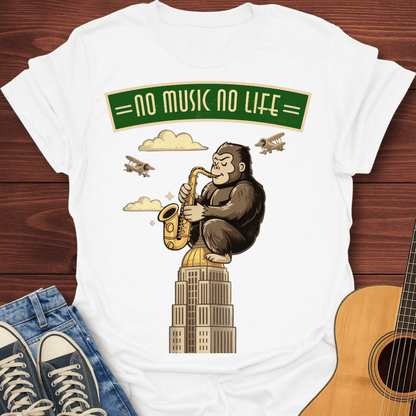 No Music No Life T-Shirt
