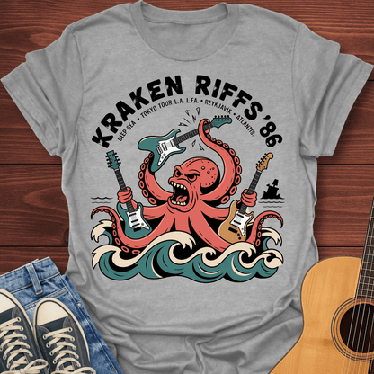 Kraken Riffs ’86 Octopus T-Shirt
