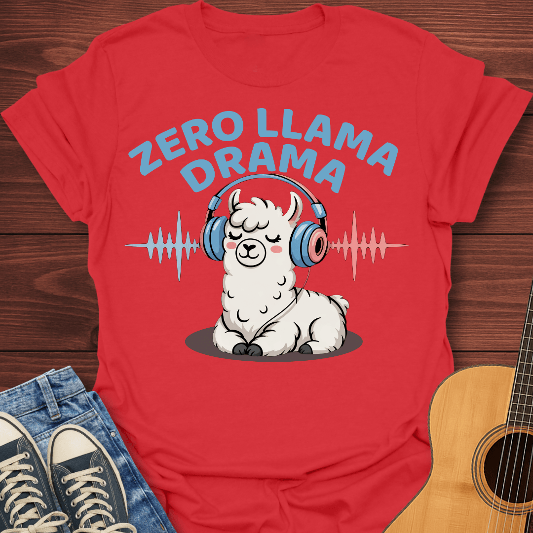 Zero Llama Drama T-Shirt
