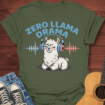 Zero Llama Drama T-Shirt