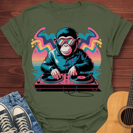 Monkey DJ T-Shirt