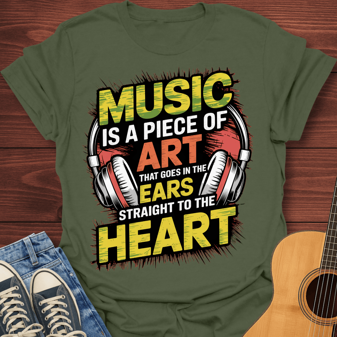 Music is Art T-Shirt