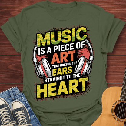 Music is Art T-Shirt