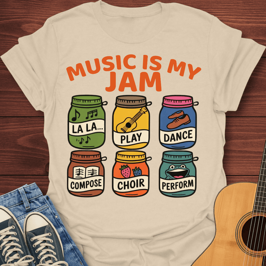 Music Is My Jam -T-Shirt
