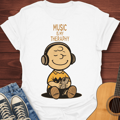 Music Is My Therapy T-Shirt