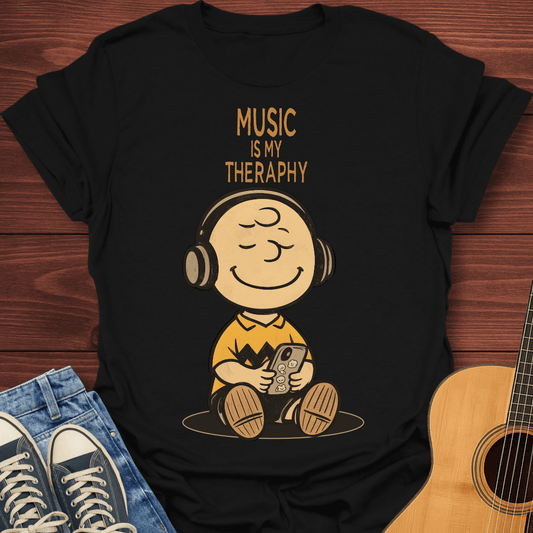 Music Is My Therapy T-Shirt