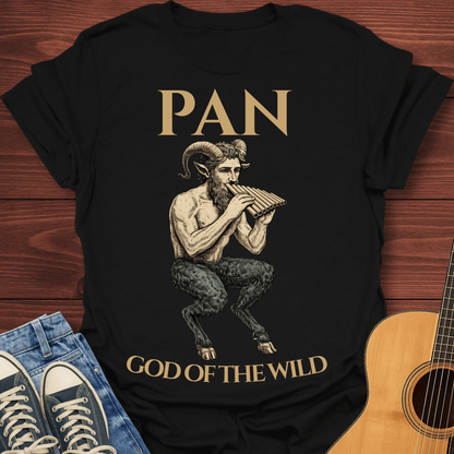 Retro Pan God Flute T-Shirt