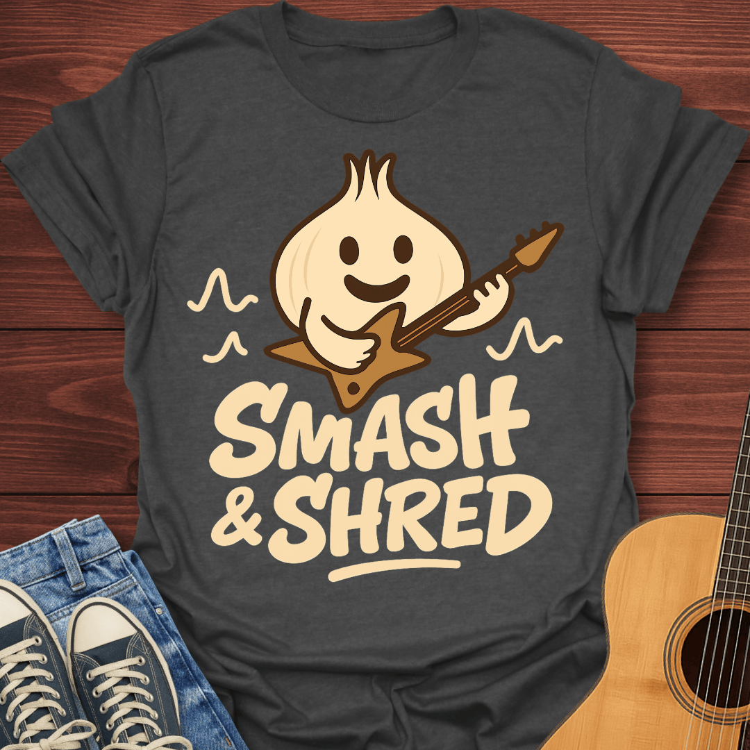 Smash & Shred Garlic Guitar T-Shirt
