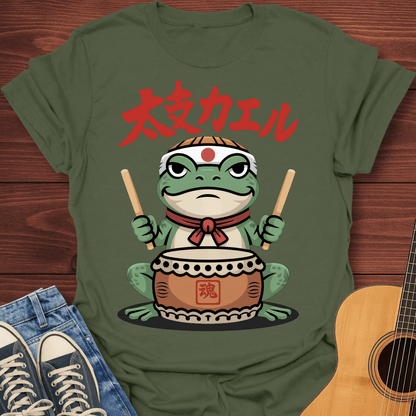 Taiko Frog Drummer T-Shirt