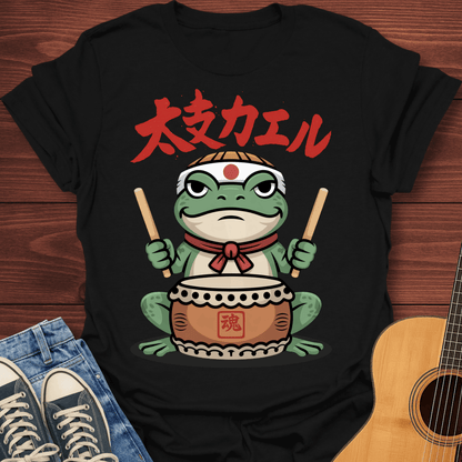 Taiko Frog Drummer T-Shirt