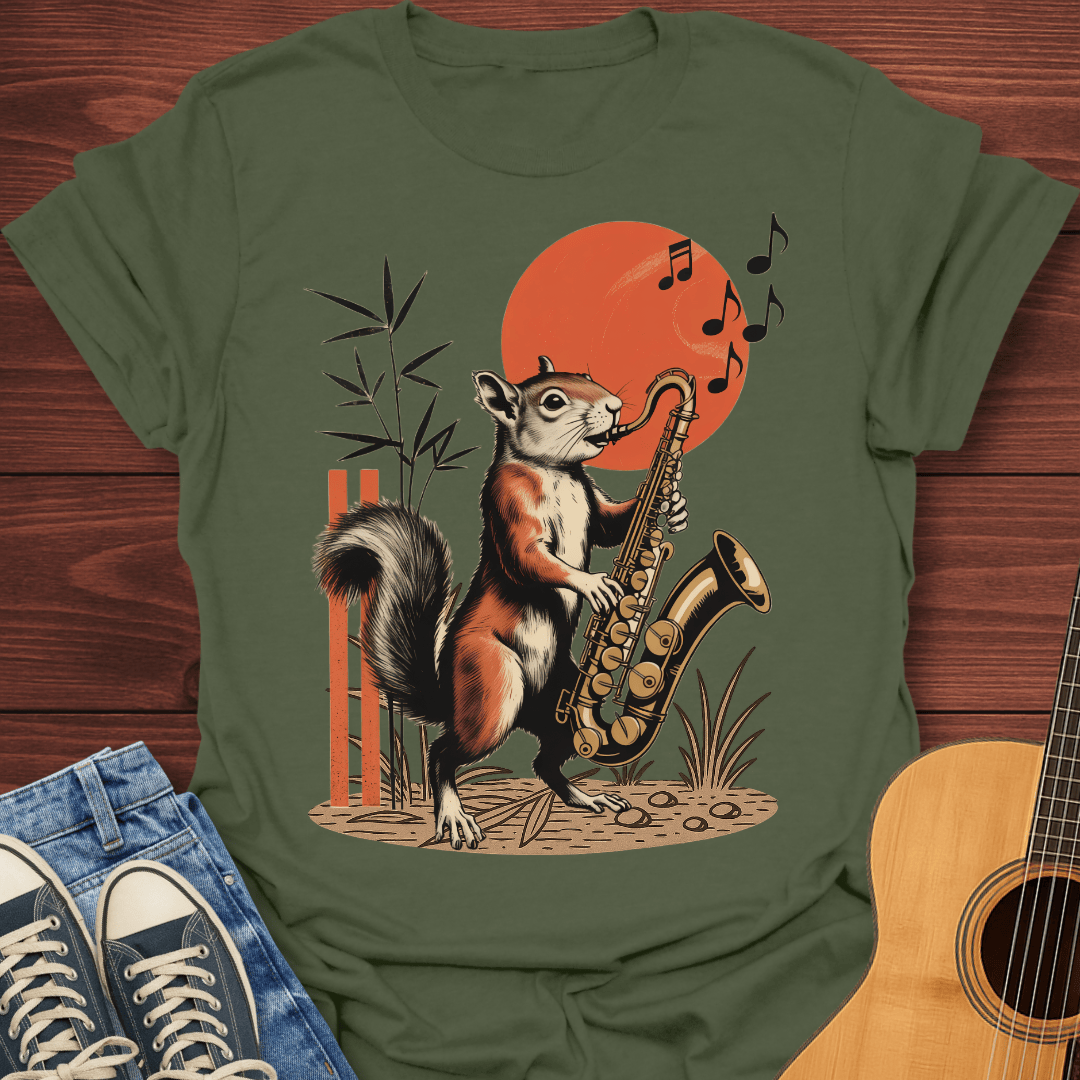 The Jazz Squirrel T-Shirt