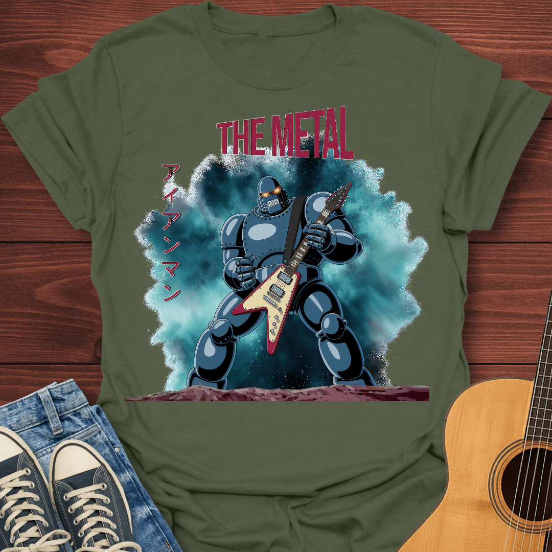 Robot Metal T-Shirt