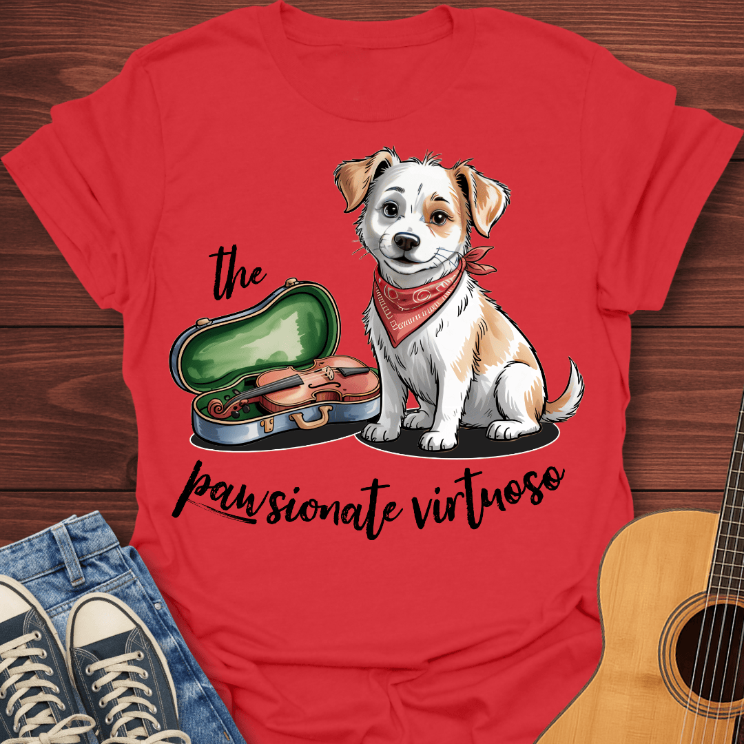 The Pawsionate Virtuoso T-Shirt
