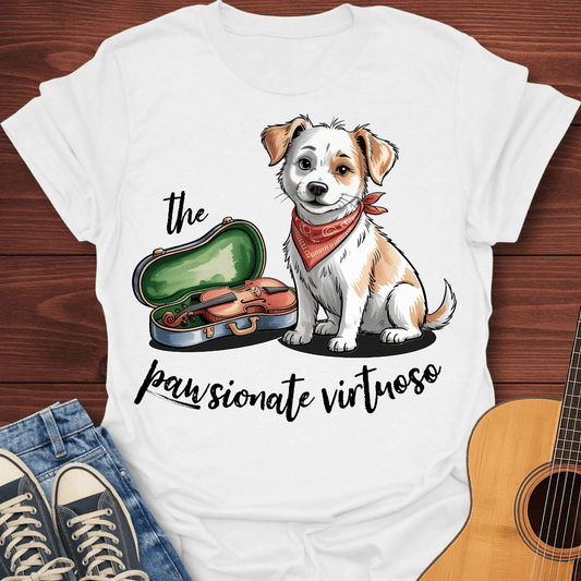The Pawsionate Virtuoso T-Shirt
