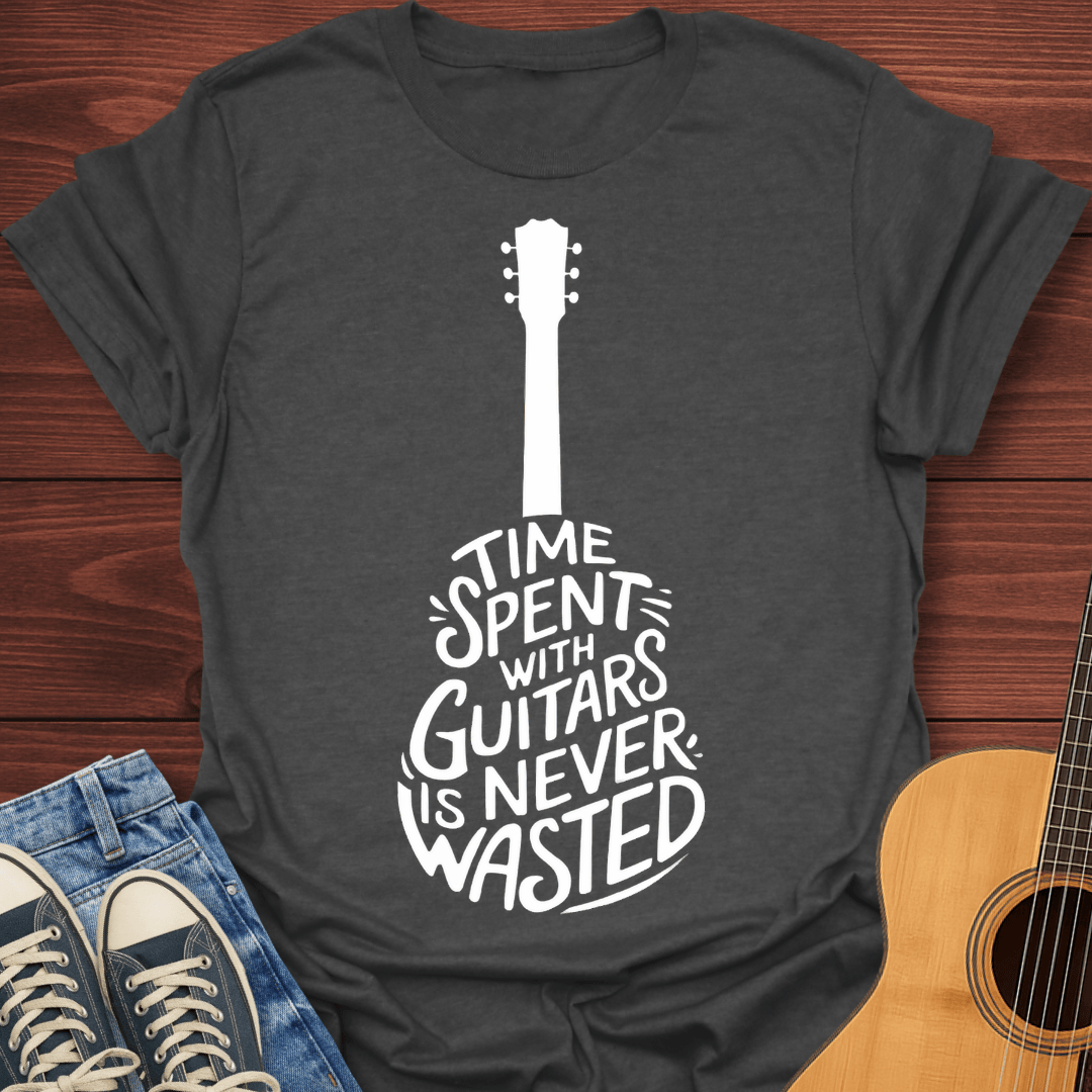 Time Spent with Guitar T-shirt