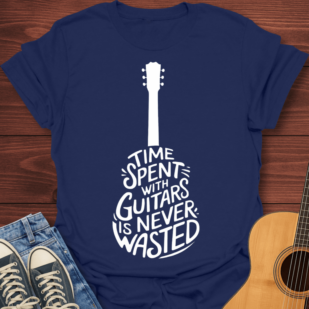 Time Spent with Guitar T-shirt