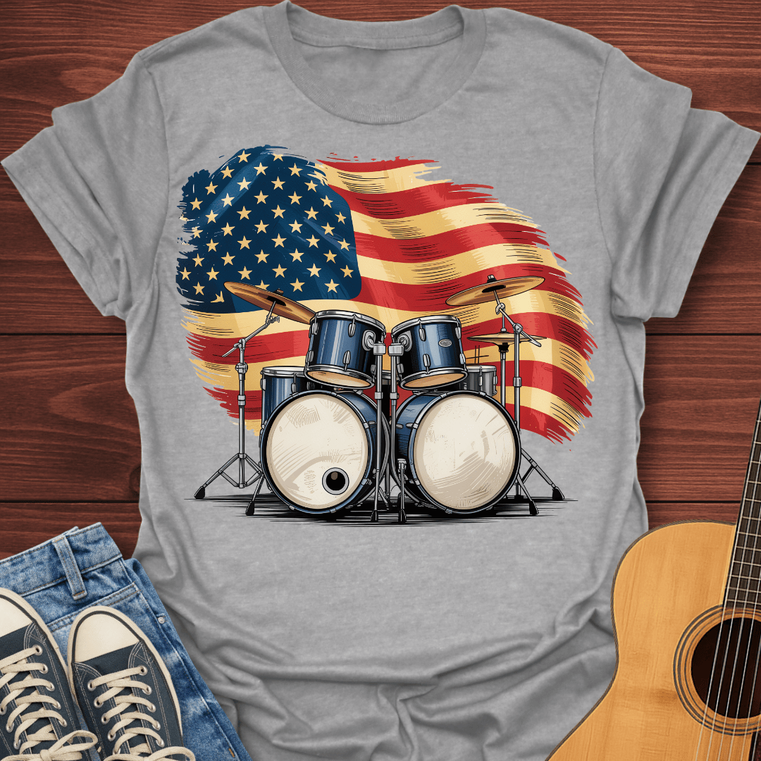 Patriotic Drums T-Shirt