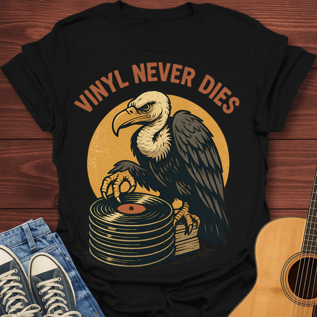 Vinyl Never Dies T-Shirt