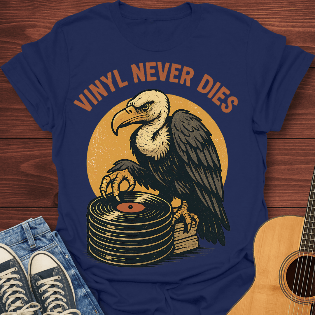 Vinyl Never Dies T-Shirt