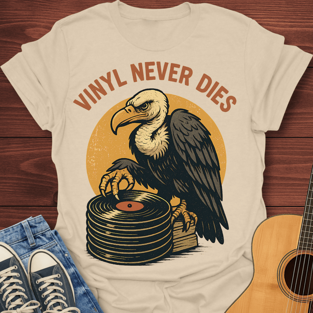 Vinyl Never Dies T-Shirt